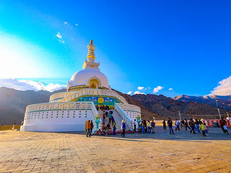 Shanti Stupa Leh
